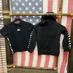 NWT Kappa 2pc T-shirt & Hoodie